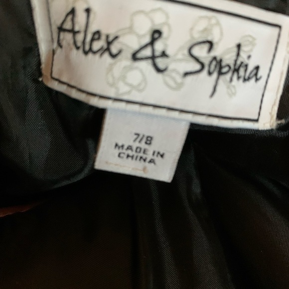 Retro-looking Cocktail Eclectic Prom Christmas or New Year's Eve Dress - Picture 6 of 9